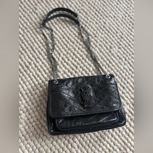 Saint Laurent Niki baby in vintage leather